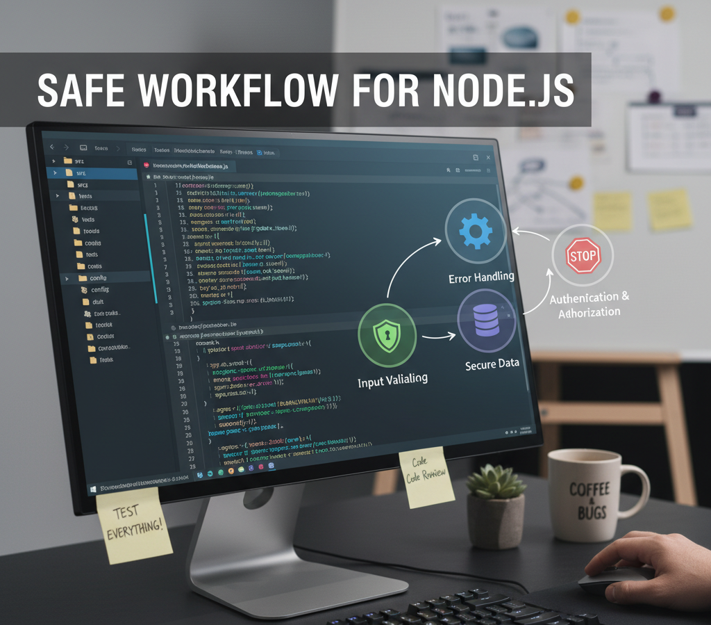 Nodejs safe workflow